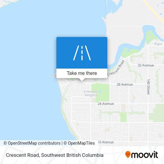 Crescent Road map
