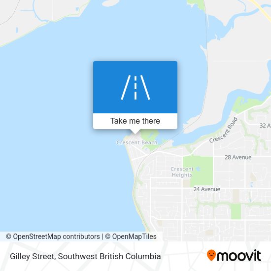 Gilley Street map