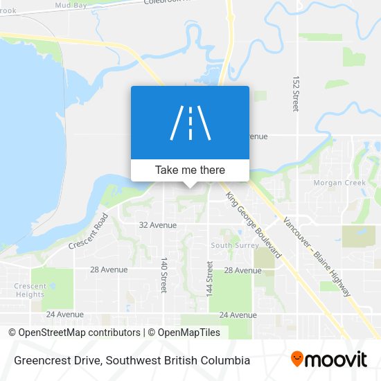 Greencrest Drive map