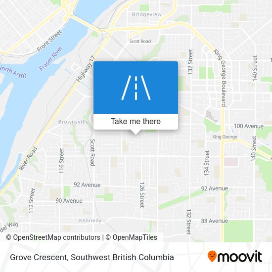 Grove Crescent map