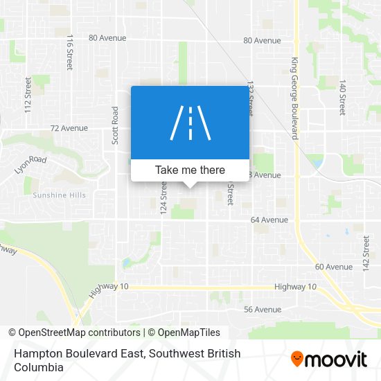Hampton Boulevard East map