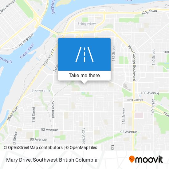 Mary Drive map