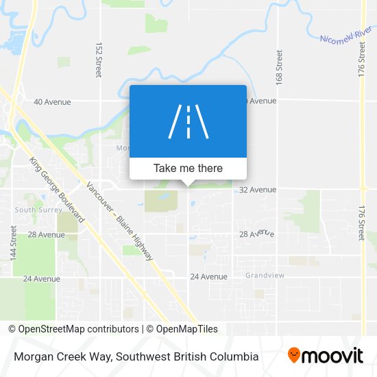 Morgan Creek Way plan