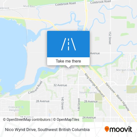 Nico Wynd Drive map