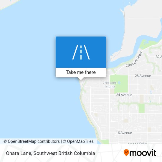 Ohara Lane map