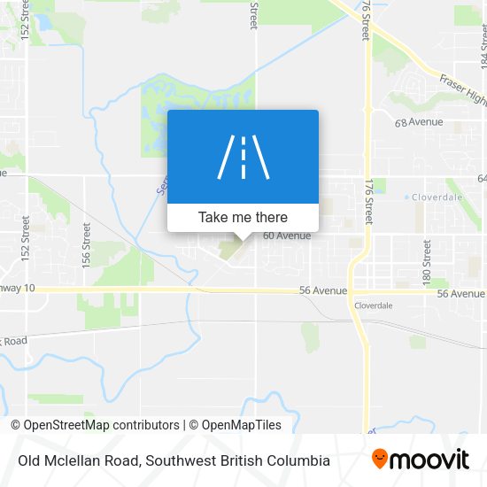 Old Mclellan Road map
