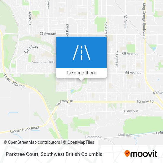 Parktree Court map