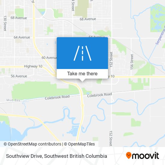 Southview Drive map