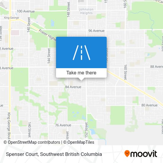 Spenser Court map