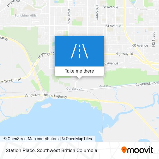 Station Place map