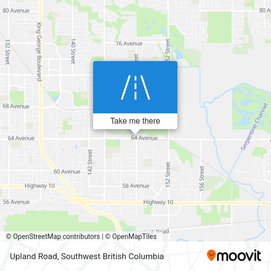Upland Road plan