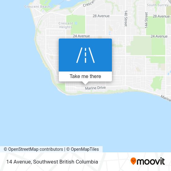 14 Avenue map