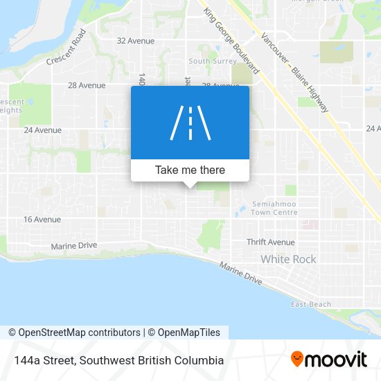 144a Street map
