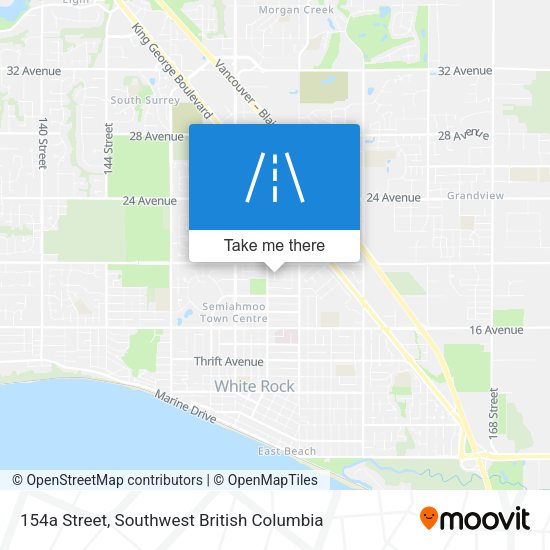 154a Street map