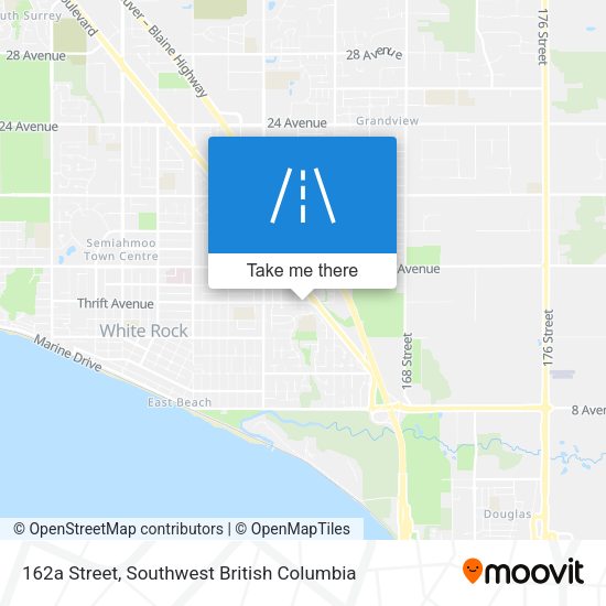 162a Street map