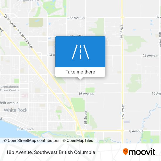 18b Avenue map