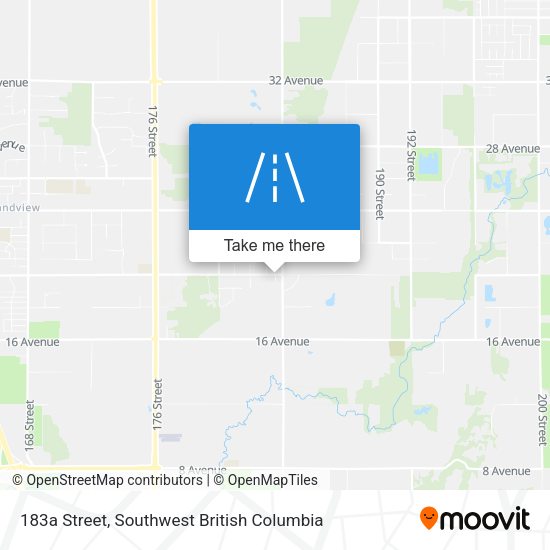 183a Street map