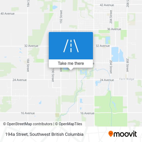 194a Street map