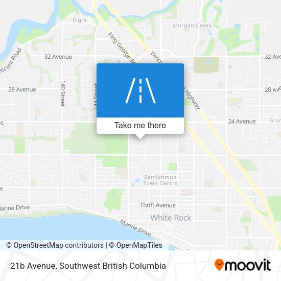 21b Avenue map