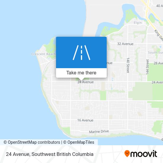 24 Avenue map