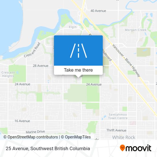 25 Avenue map