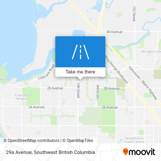 29a Avenue map