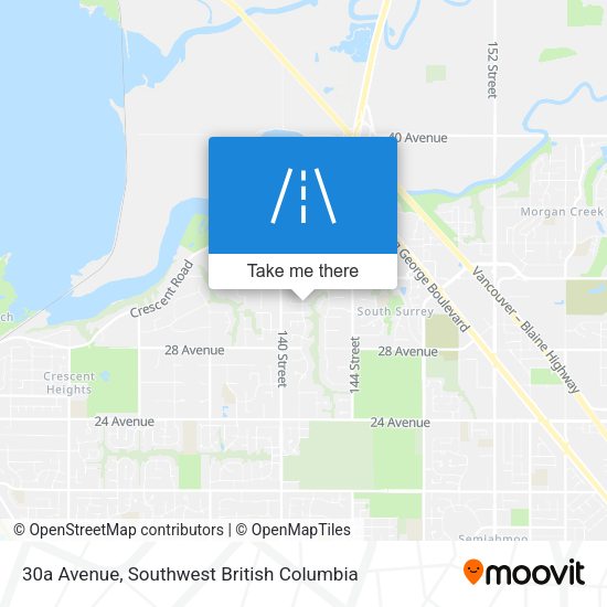 30a Avenue map