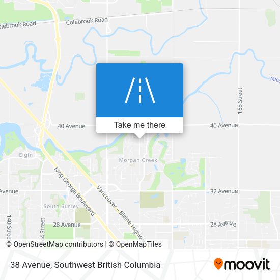 38 Avenue map