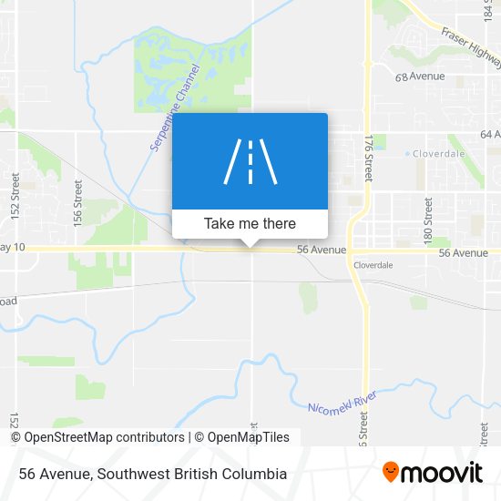 56 Avenue map
