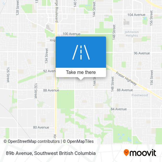 89b Avenue plan