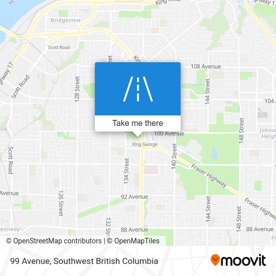 99 Avenue map