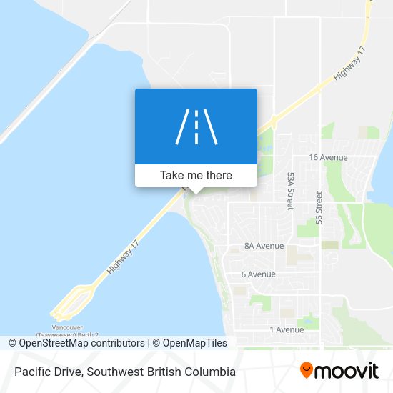 Pacific Drive map