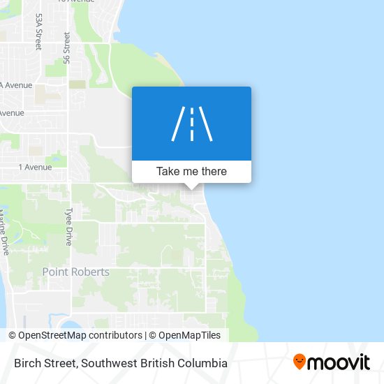 Birch Street map