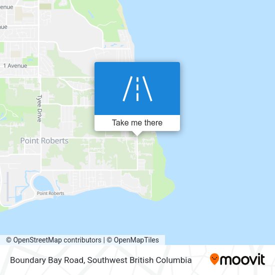 Boundary Bay Road plan