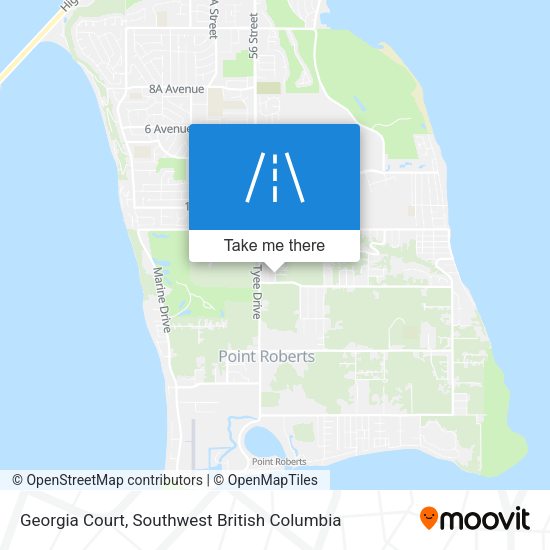 Georgia Court map