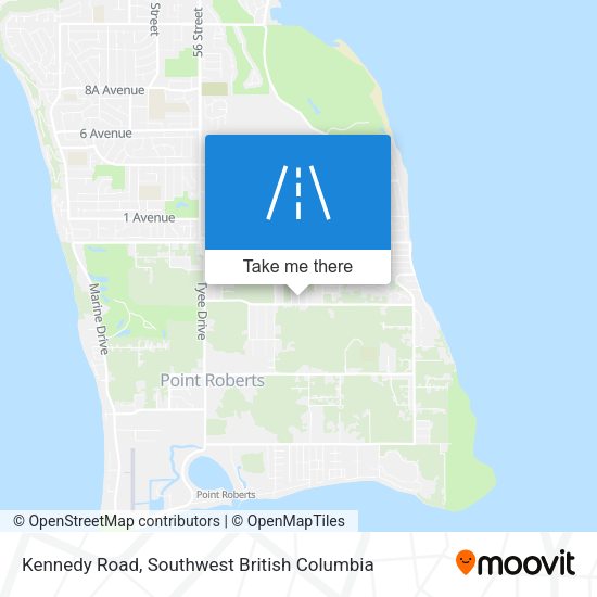 Kennedy Road map