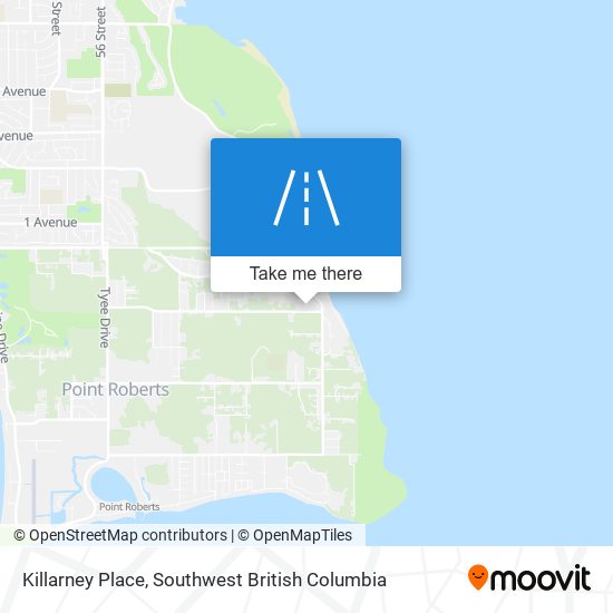 Killarney Place map