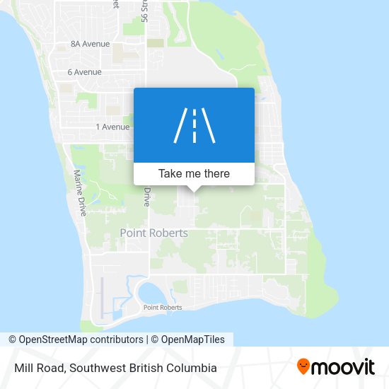 Mill Road map