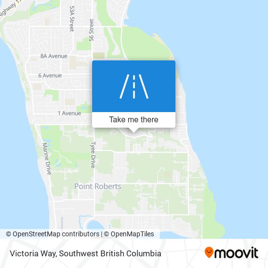 Victoria Way map