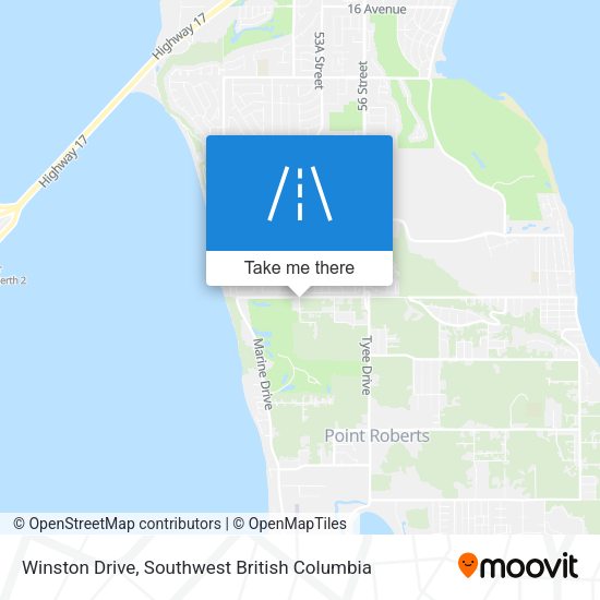 Winston Drive map