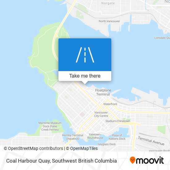 Coal Harbour Quay plan