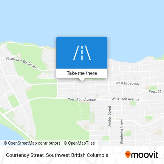 Courtenay Street map
