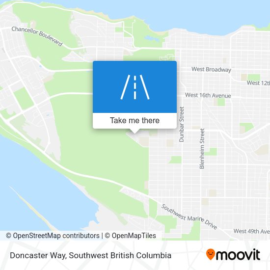 Doncaster Way plan