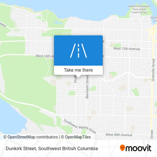 Dunkirk Street map