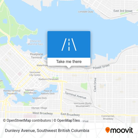 Dunlevy Avenue plan