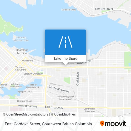 East Cordova Street plan