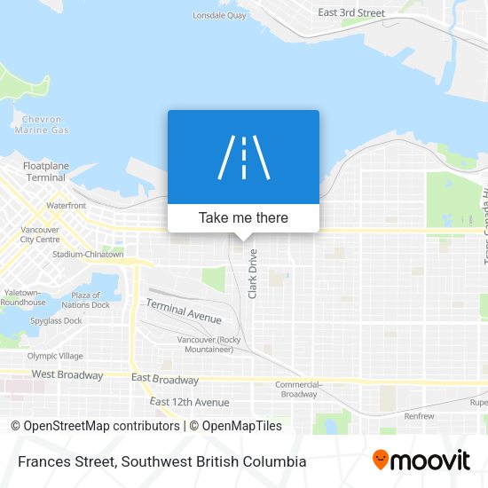 Frances Street map