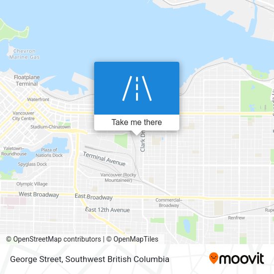 George Street map
