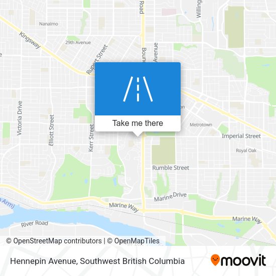 Hennepin Avenue map