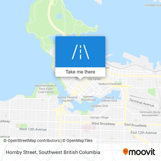 Hornby Street plan